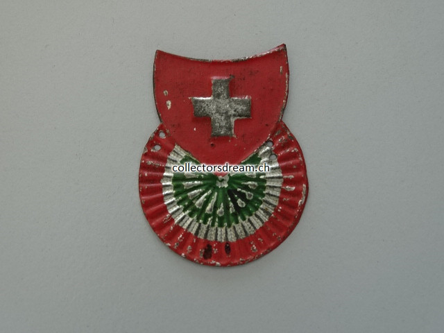 Kadetten Neuenburg / Neuchatel Mützen Kokarde um 1900