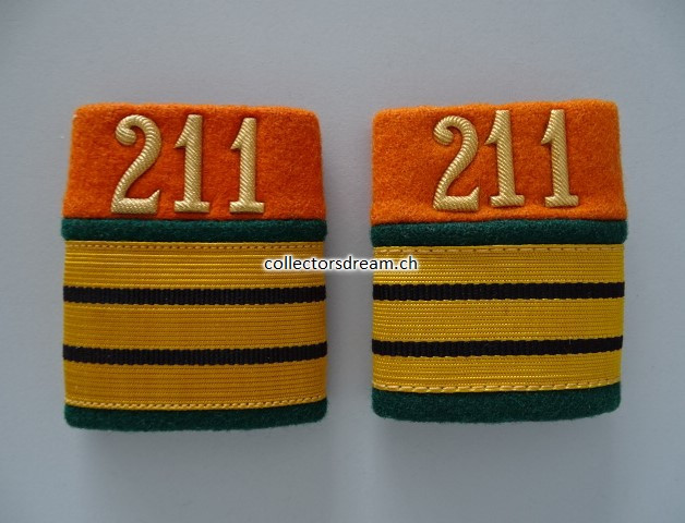 Oberst Schulterschlaufen "Patten" 2-farbig