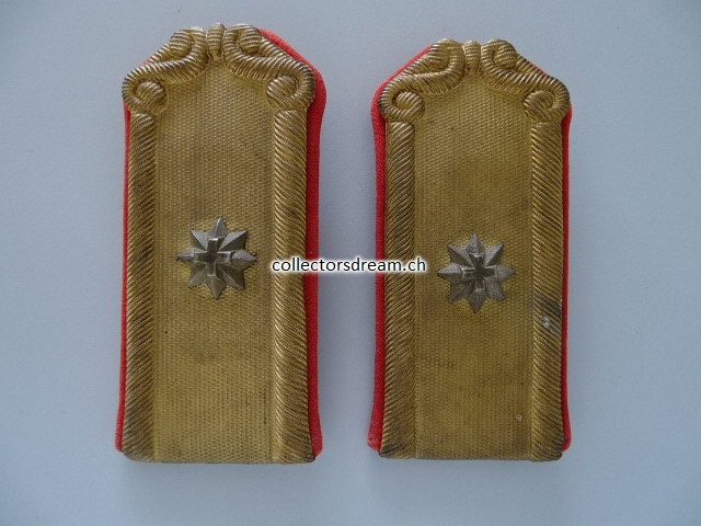 Schulterklappen eidg. Artillerie Major Ord. 1898