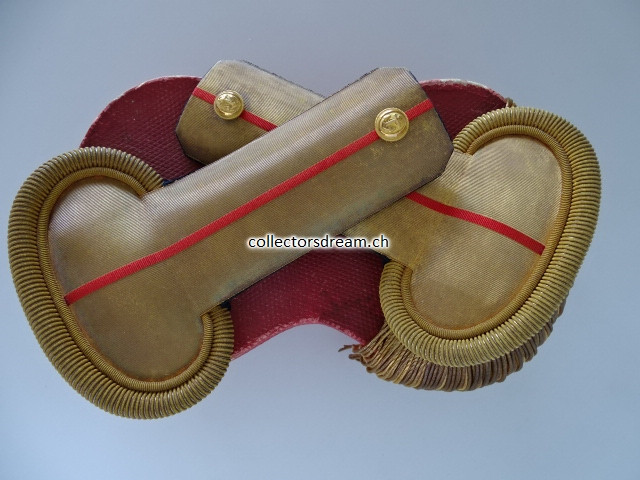 Epauletten Marine Adjutant Frankreich um 1870/80