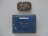 Schützenplakette " Macon 1903 "