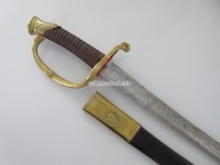 Offizierssäbel Schweiz eidgenössische Ordonnanz 1842/52 für Infanterie etc.