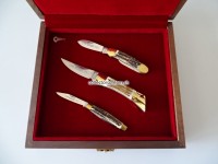 Jubiläums-Messer Set Browning Centennial, 3-teilig 1878-1978 Browning Centennial