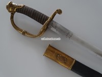Offizierssäbel Schweiz, eidg. Ordonnanz 1842/52 für Infanterie, etc. "A. Brast a Aarau"