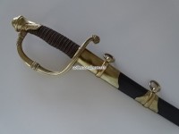 Offizierssäbel Schweiz eidg. Ordonnanz 1842/52 für Infanterie etc. "A. BRAST A AARAU"
