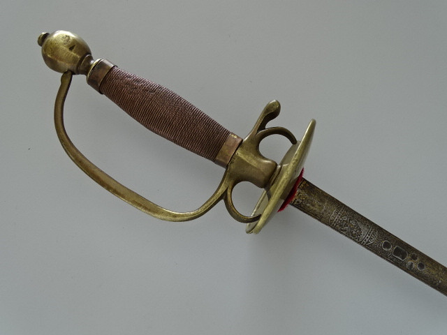 Offiziers Galadegen um 1780/1800