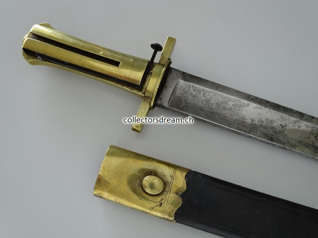 Weidmesser eidg. Ordonnanz 1817 für Scharfschützen
