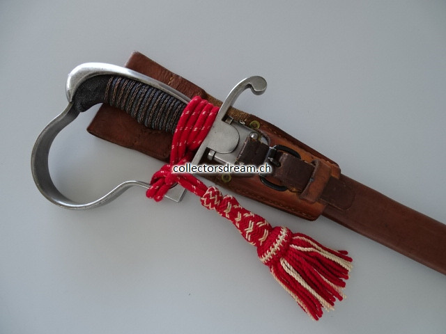 Säbel eidg. Ord. 1883 für höhere Unteroffiziere "Feldweibelsäbel" 3. Model