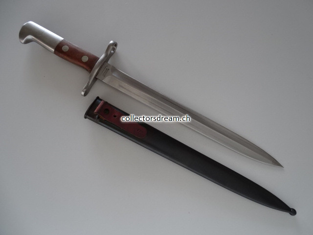 Bajonett Ord. 18 mit Stahlscheide
