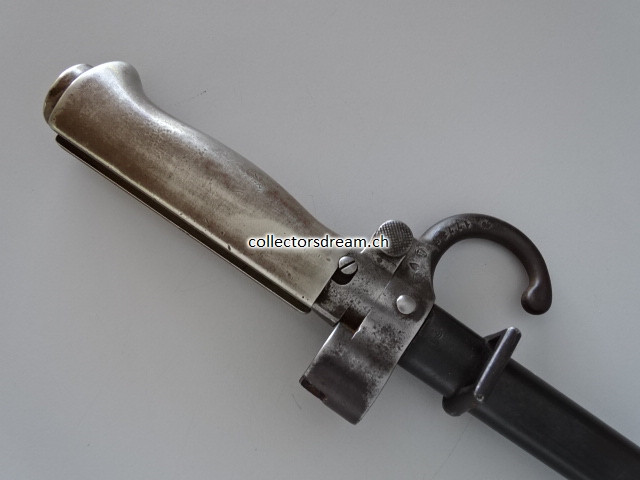 Antikes Bajonett zu Lebel Gewehr Model 1886 Frankreich