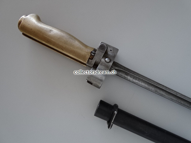 Antikes Bajonett zu Lebel Gewehr Model 1886/15 Frankreich