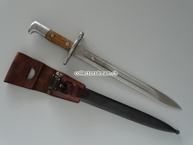Bajonett Schweiz Modell 1889/99 ohne Nummer