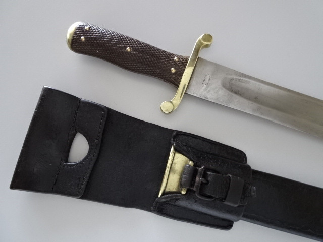Faschinenmesser in der Art eidg. Ordonnanz 1878 ohne Säge Versuch/Polizei