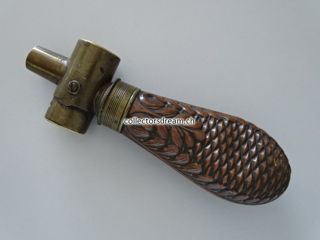 Antike Pulverflasche ca. um 1850/60