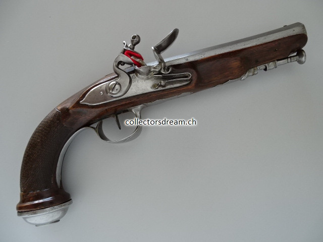 Steinschloss Pistole um 1800/20