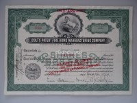 alte Colt Aktie von 1948