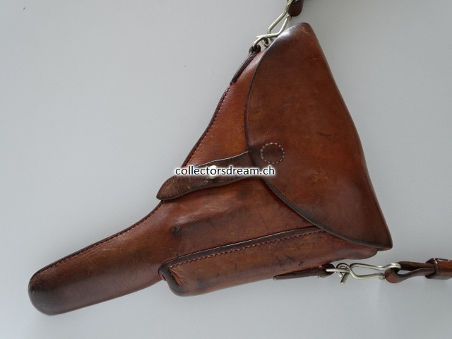 Parabellum Lederetui zu Model 1929 gefertigt 1934