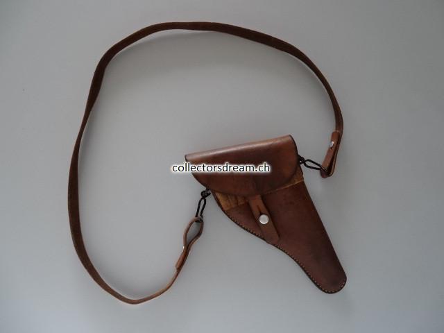Lederetui zu Schweizer Ordonnanz Revolver Model 1882 und 1929
