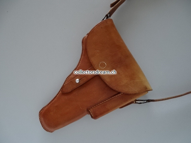 Leder Etui zu Ordonnanz Pistole SIG A75 (P-220)