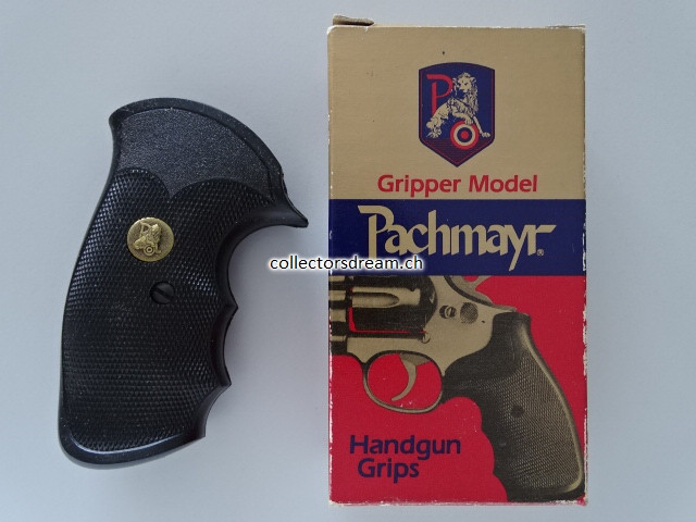 Hartgummi Griffschalen Pachmayr zu Smith & Wesson J-Rahmen Round Butt Chief Special Mod. 36 & 60 etc.