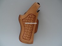 Lederholster zu Revolver Smith & Wesson N-Rahmen Lauflänge 4"