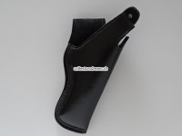 Lederholster, zu Revolver Smith & Wesson, K/L-Rahmen. Lauflänge 4"