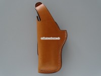 Lederholster zu Revolver Smith & Wesson N-Rahmen, Lauflänge 4" für Linkshänder
