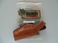 Lederholster Marke Bianchi California Model 19CL, mit Metallklipp zu Walther PP und PPK