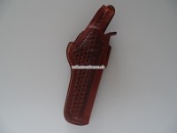 Lederholster Marke Bianchi California, Model 5BH zu Revolver Smith & Wesson, K-Rahmen (passt nicht für L-Rahmen) für Model  10, 14, 15, 19, 66, Ruger Security-Six