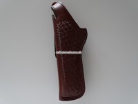 Lederholster zu Revolver Smith & Wesson N-Rahmen Lauflänge 6" Modelle 27, 28, 29 Linkshänder Holster