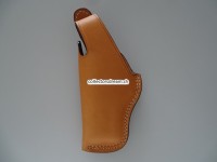 Lederholster zu Revolver Smith & Wesson K/L-Rahmen für Model 19/ 66 / 686. Lauflänge 2-1/2" für Linkshänder