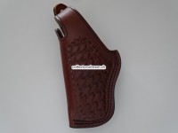 Lederholster zu Revolver Smith & Wesson, K-Rahmen für Model 19/ 66. Lauflänge 2-1/2" für Linkshänder
