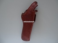Lederholster zu Revolver Smith & Wesson K-Rahmen, Lauflänge 6"