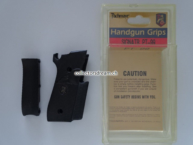 Hartgummi Griffschalen zu Taurus PT-99 und PT-92 Hersteller Pachmayr