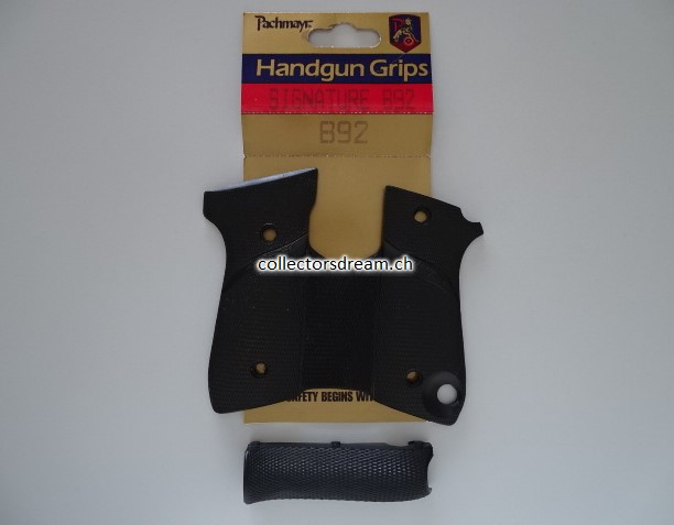 Hartgummi Griffschalen zu Beretta Model B92, ältere Version