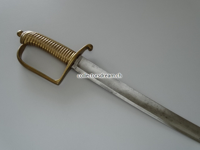 Grenadier-Infanterie Säbel / Briquet um 1820/30 für Unteroffiziere