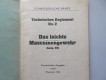 Technisches Reglement Nr.2 "Das leichte Maschienengewehr" Lmg.25