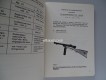 Original Handbuch der Schweizer Armee " Die Maschinenpistole (Mp.43/44)", Anleitung für den Waffenmechaniker, Ausgabe von 1965