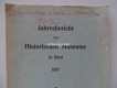 Büchlein, Jahresbericht des Historischen Museums in Bern 1917/18
