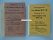 Büchlein, Flugbahnkarten, Schiesselemente, Karten, 4-teiliges Set