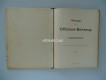 Buch " Ordonnanz über das Offiziers-Reitzeug der schweizerischen Armee, original Ausgabe von 1900