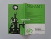 SIG-AMT Werksprospekt ca. 1970-er Jahre