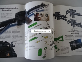 SIG Werks-Faltprospekt SG 551-SWAT von 1996