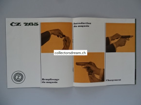 Anleitung / Manual CZ 70 Französisch