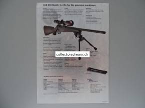 Werksblatt SHR970 Match SAN Swiss Arms 2001