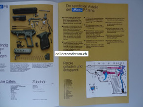 Walther P5 Prospekt