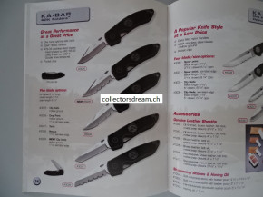KA-BAR Knives Firmenkatalog von 2000