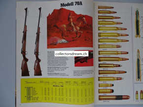 Winchester Firmenkatalog von 1975 in Deutsch
