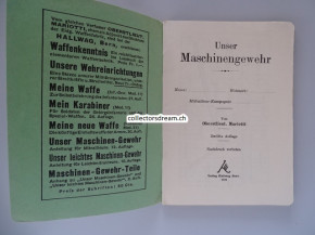 Anleitung für Mitrailleure MG 1911 Ausgabe 1939