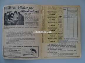 Katalog - Buch Manufrance Saint-Etienne Loire, original aus den 1950-er Jahren